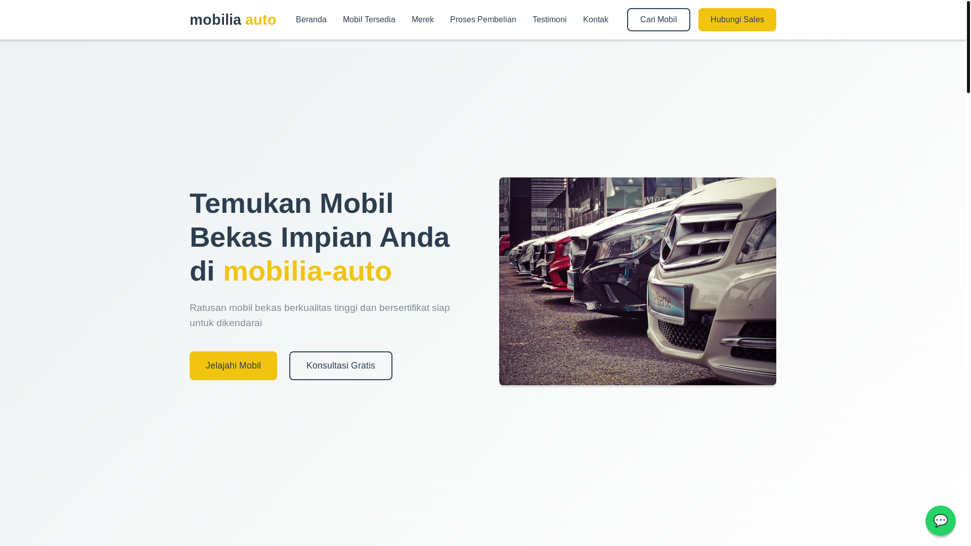 website screenshot of https://mobilia-naike.store/