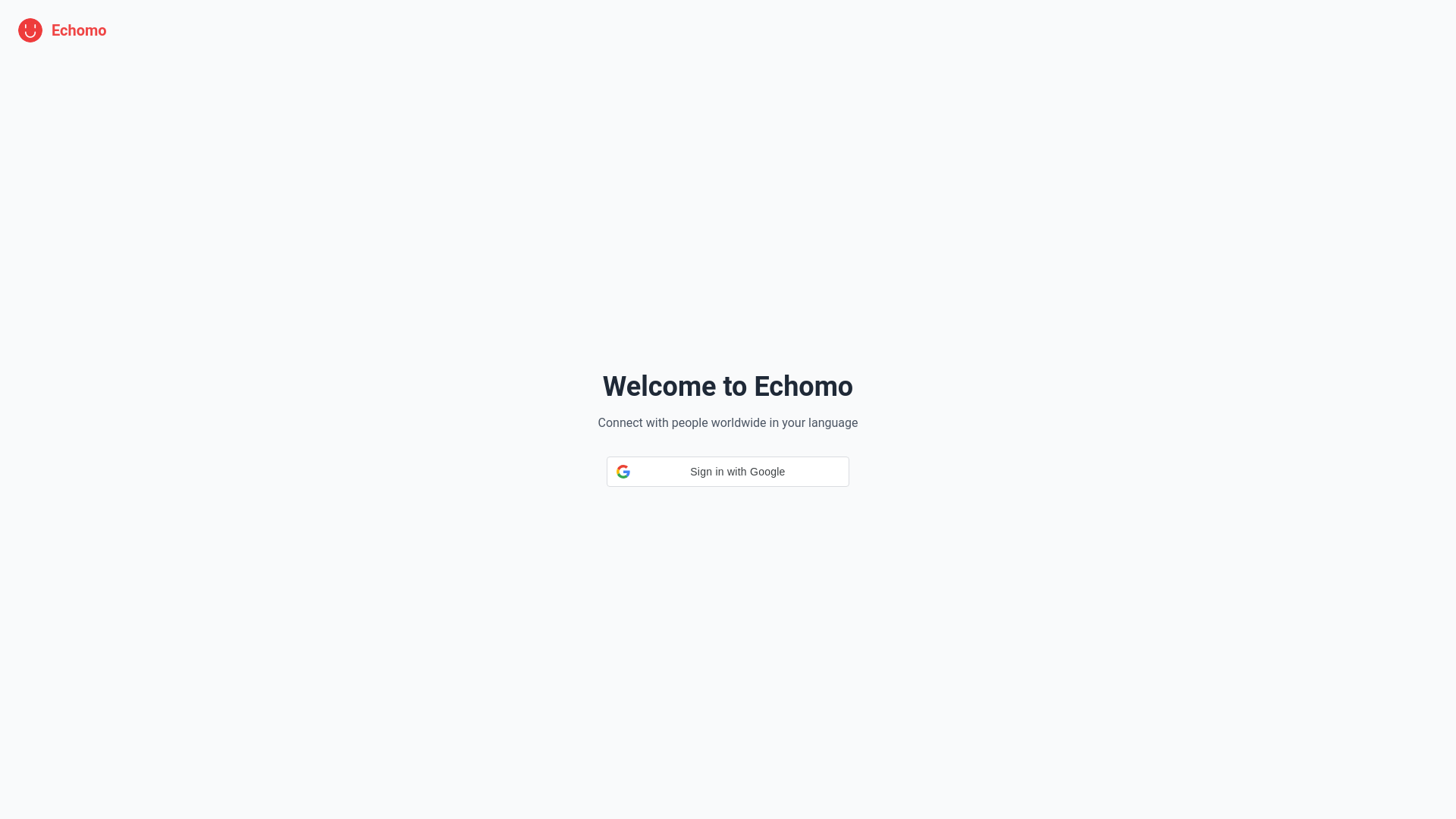 website screenshot of https://echomo-frontend-staging.pages.dev/
