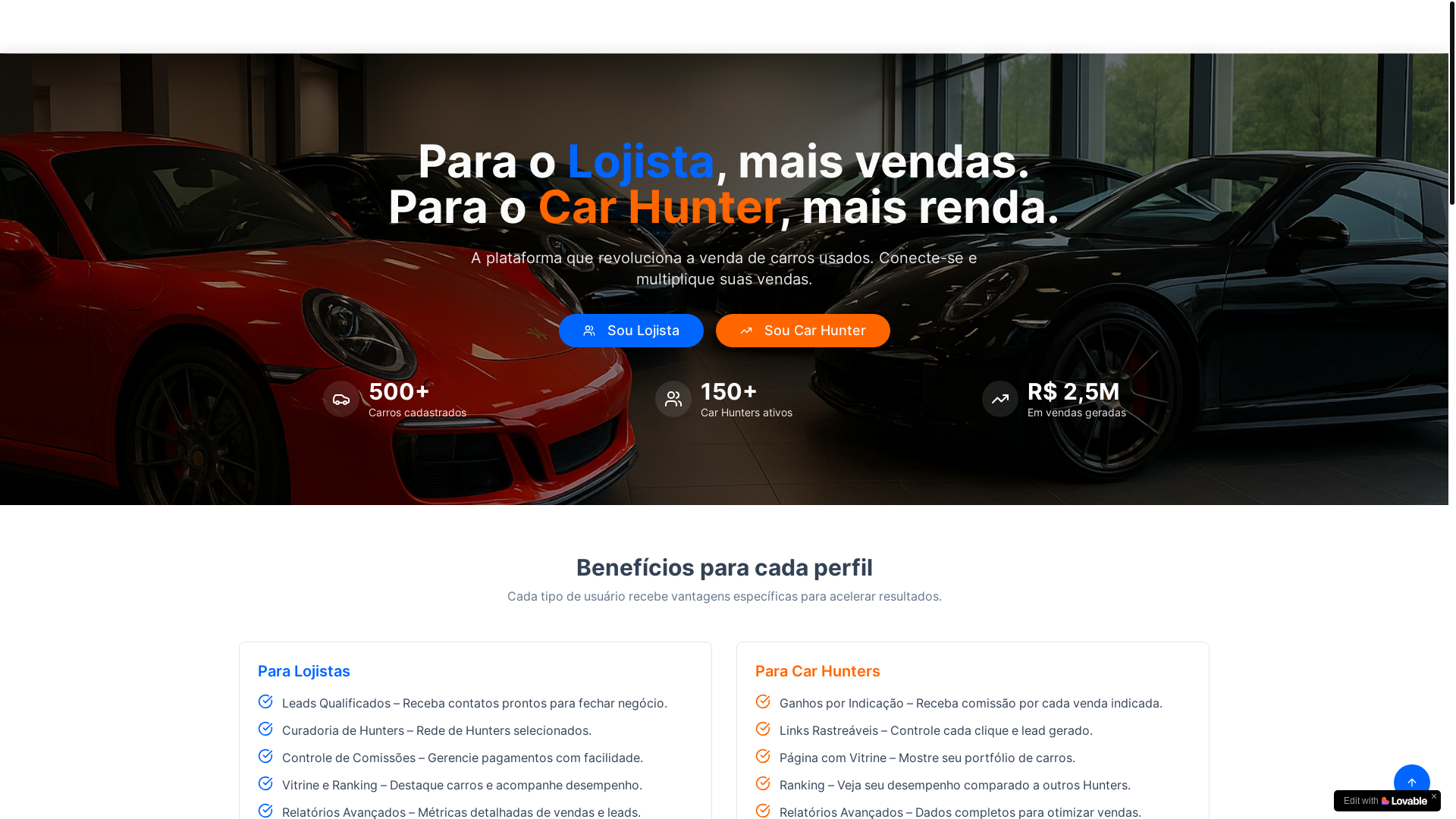 website screenshot of https://vemvenderk.com.br/