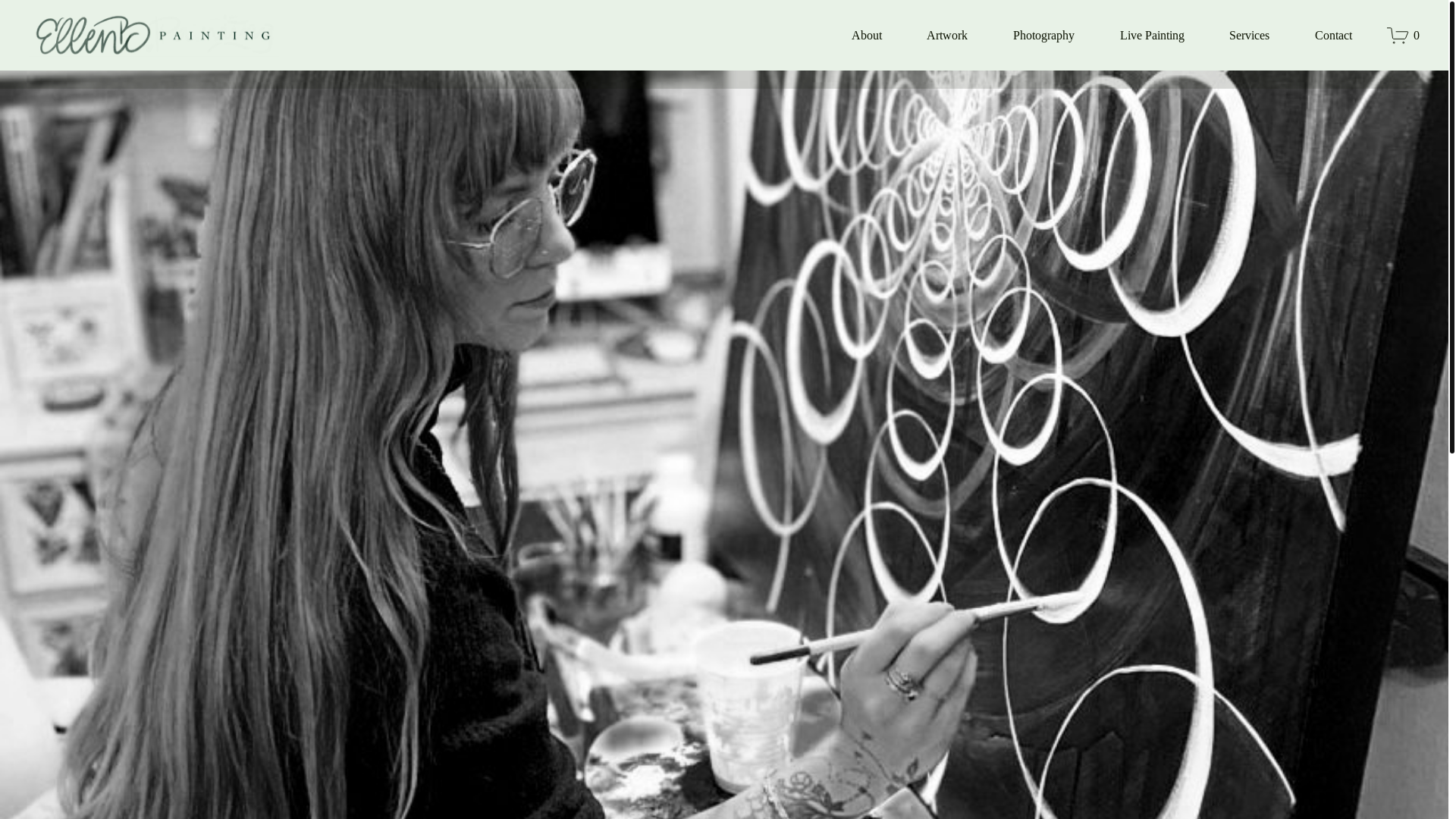 website screenshot of https://ellendoss.com/