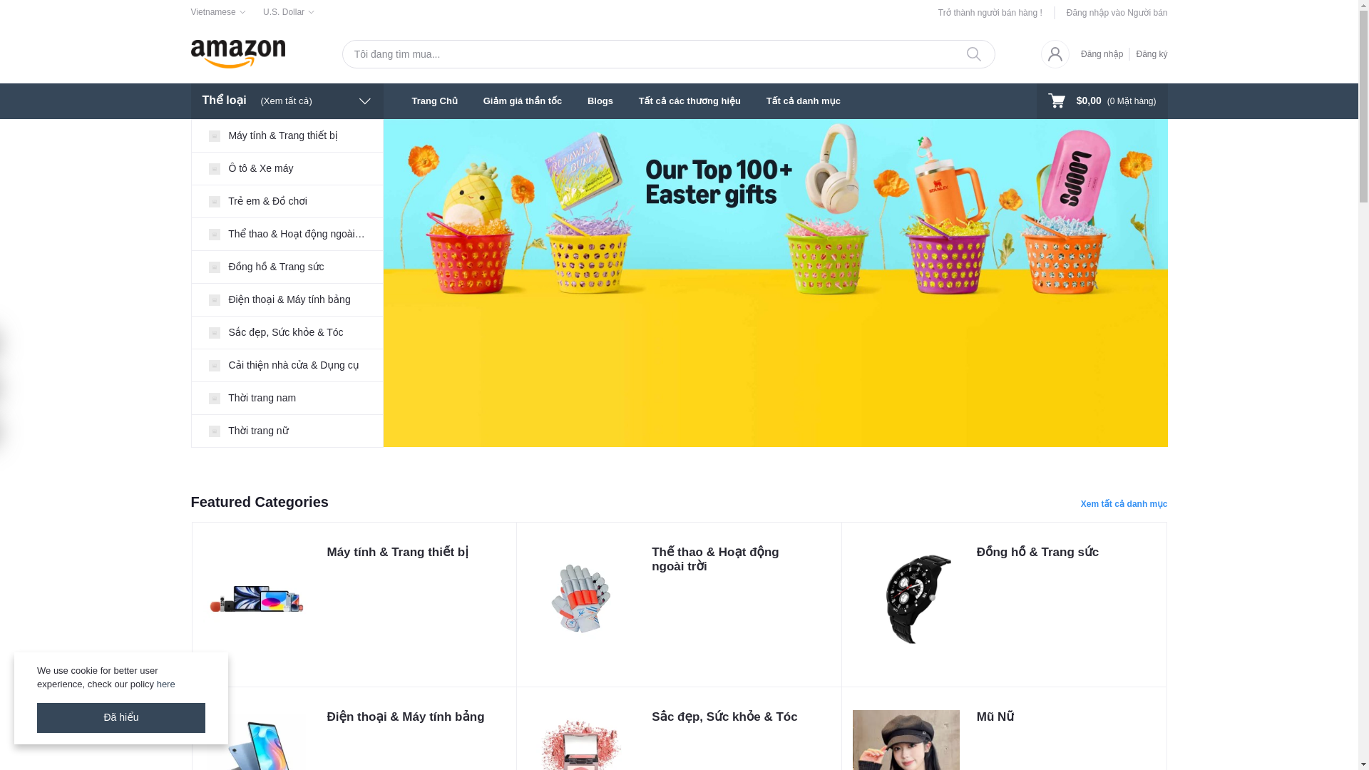 website screenshot of https://vndautu.us/