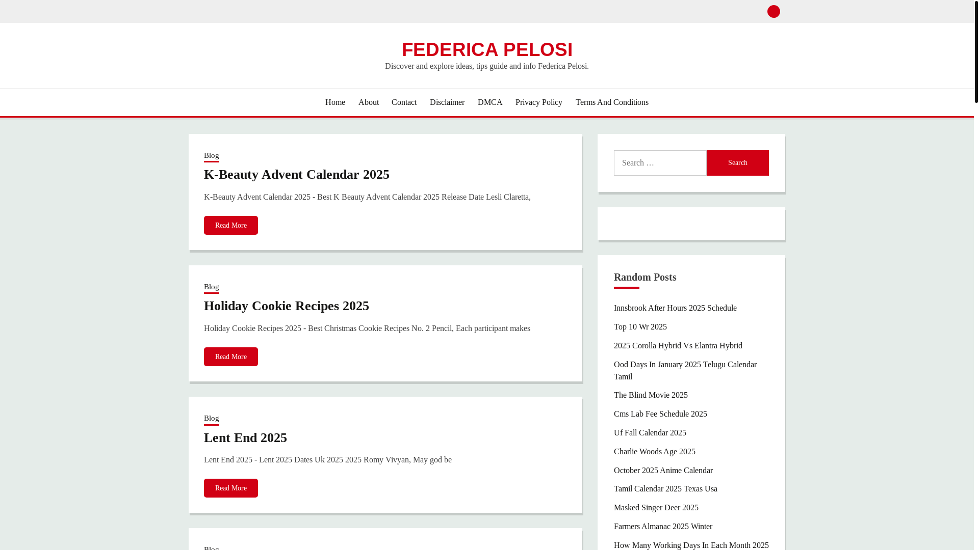 website screenshot of https://federicapelosi.pages.dev/
