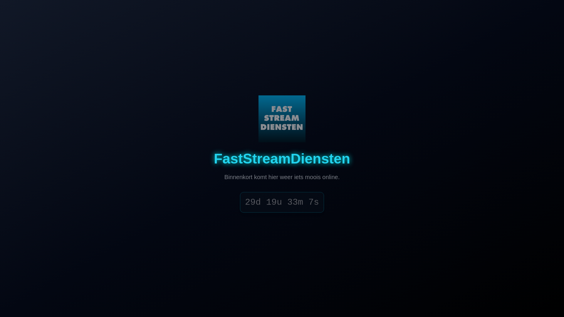 website screenshot of https://faststreamdiensten.pages.dev/