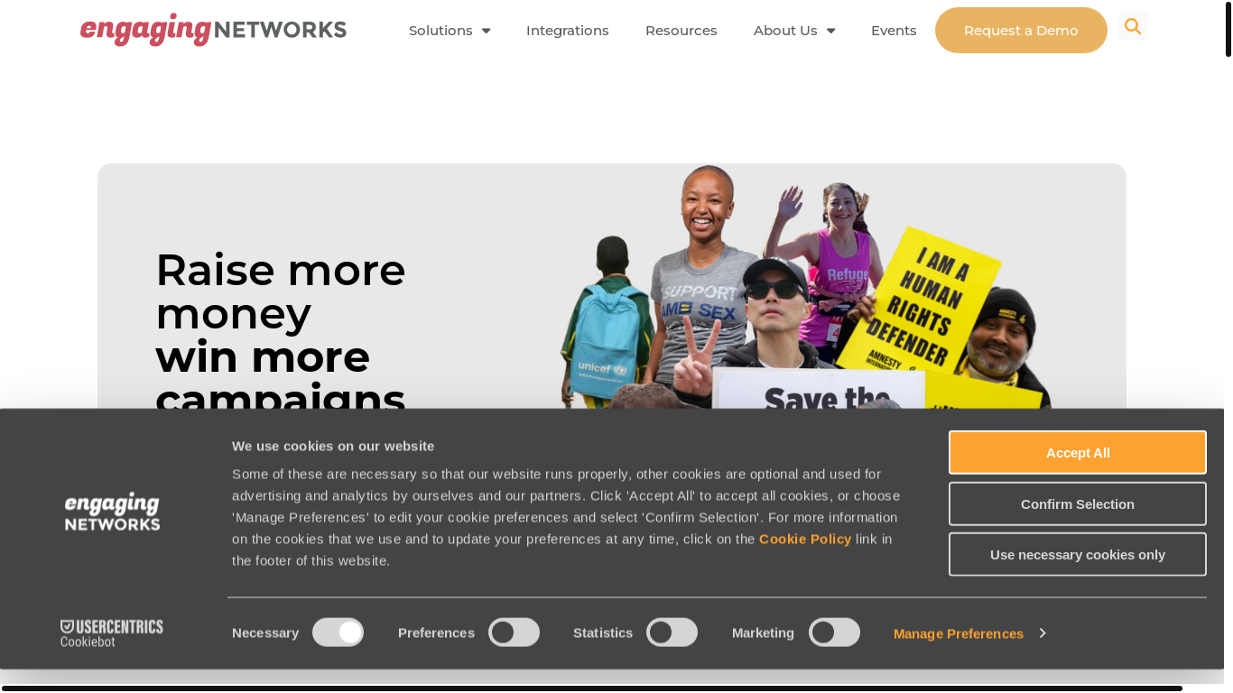 website screenshot of https://support.conquer.org/