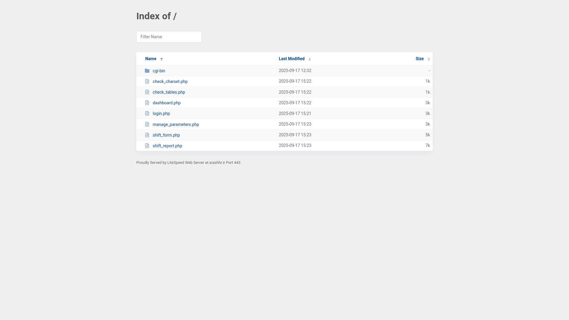 website screenshot of https://arashhr.ir/