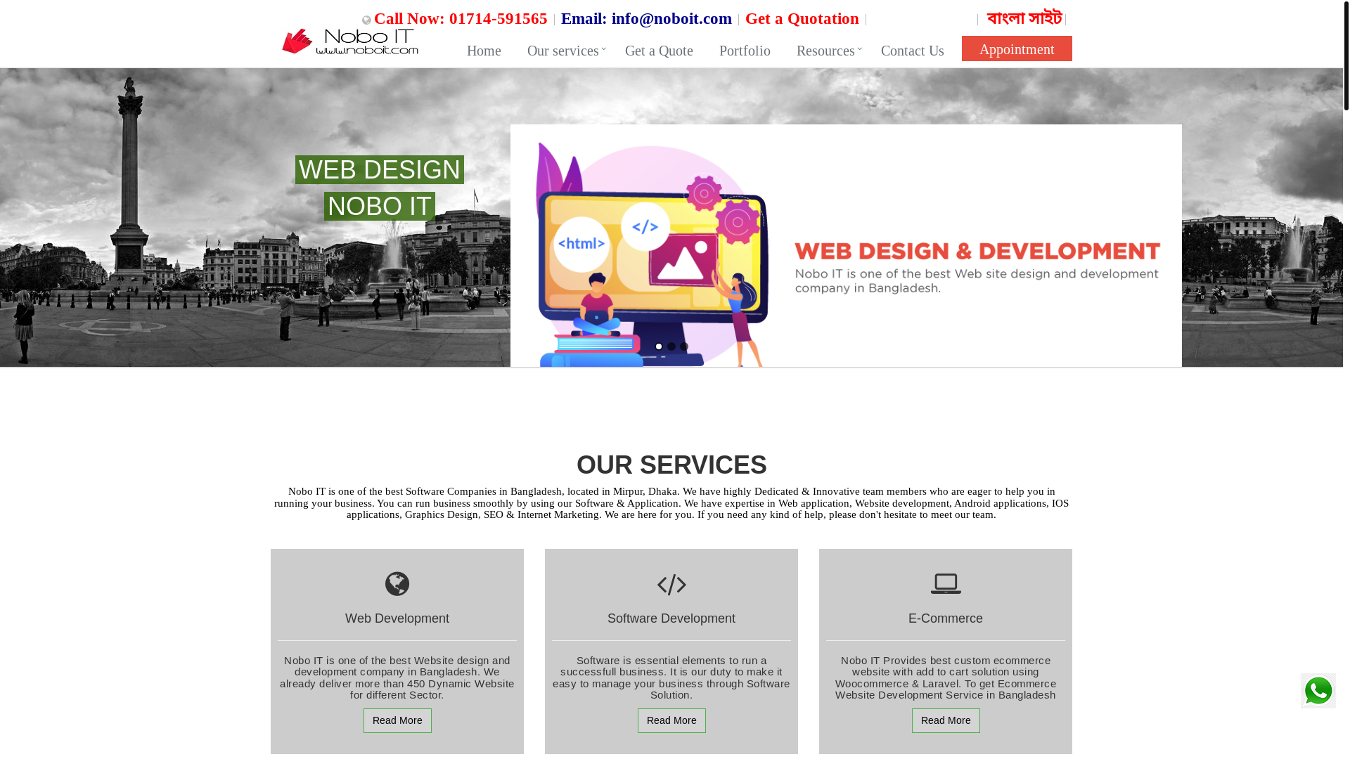 website screenshot of https://mirpurentcenter.com/