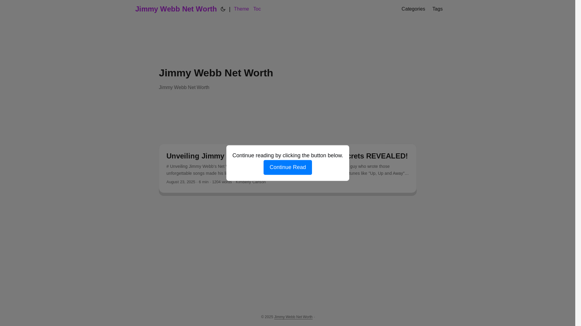 website screenshot of https://jimmy-webb-net-worth.pages.dev/