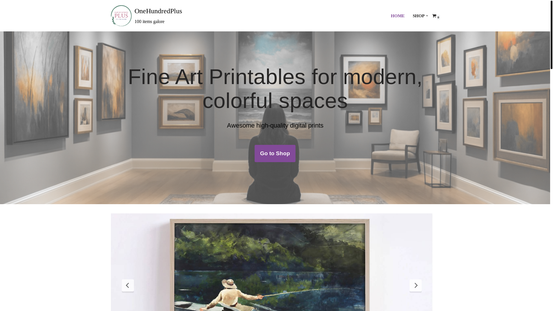 website screenshot of https://hundredplus.ca/