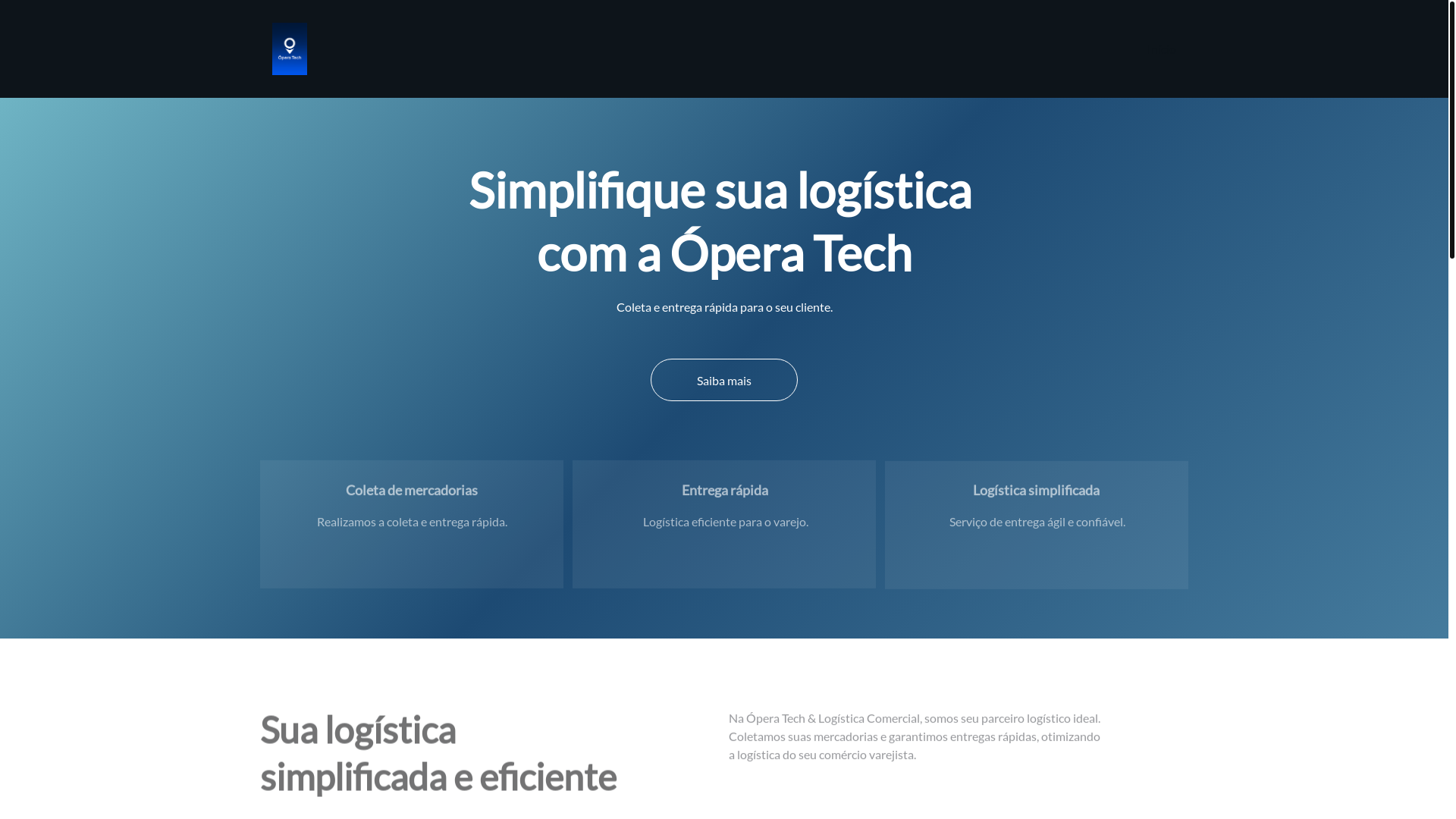 website screenshot of https://logisticaoperatech.site/