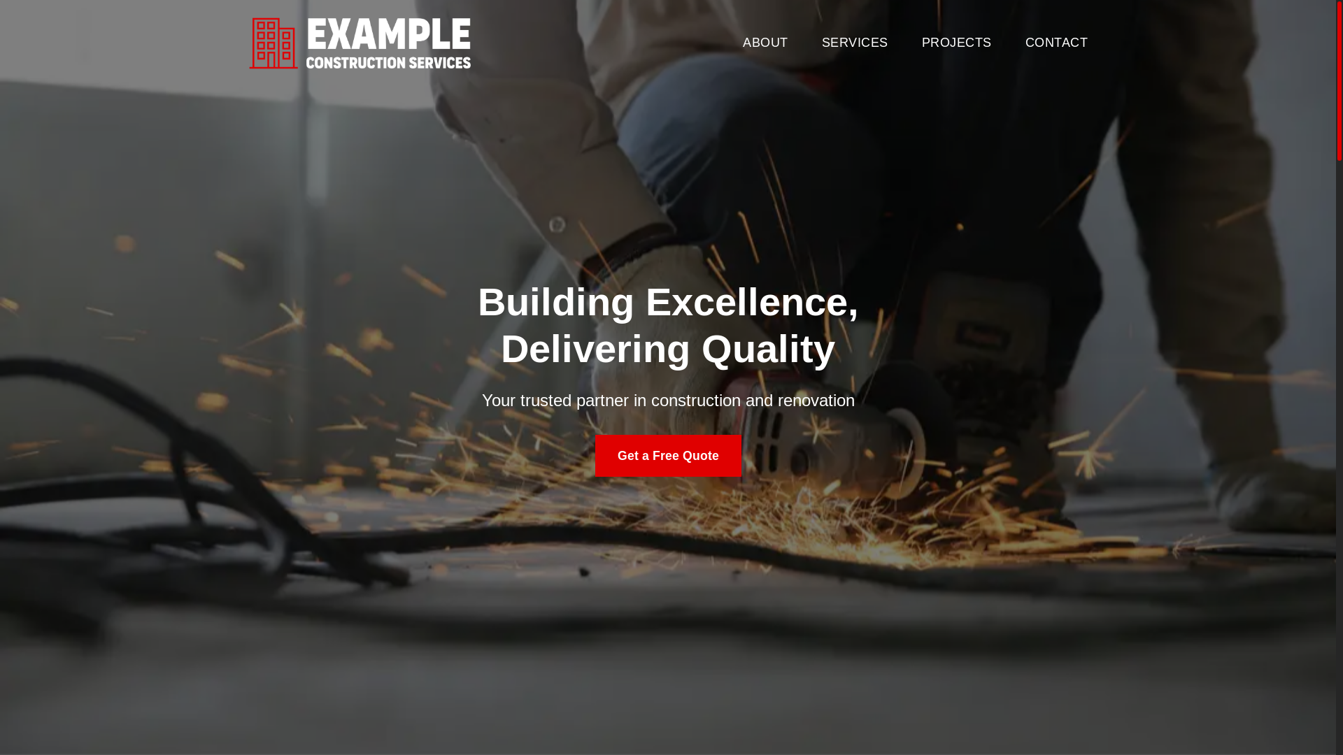 website screenshot of https://example-construction.pages.dev/