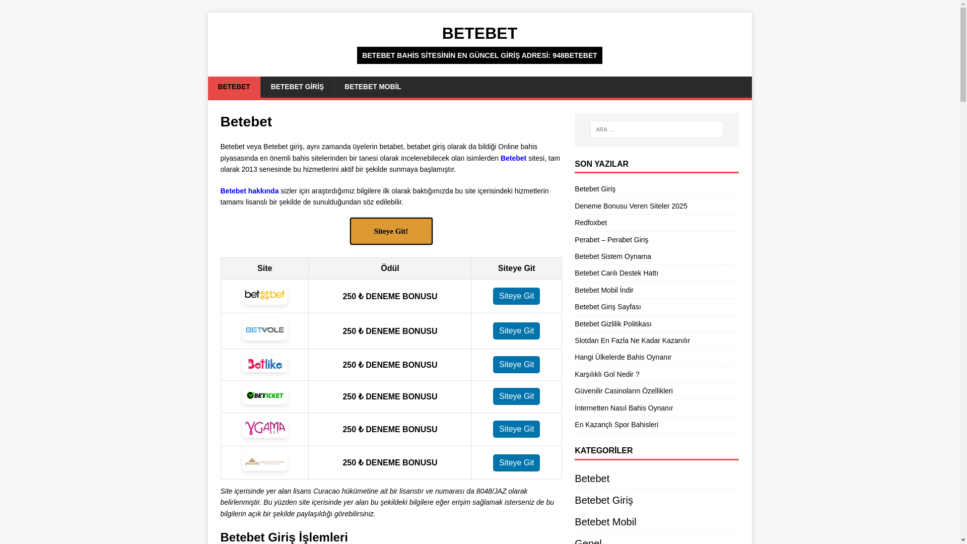 website screenshot of https://beteamp.xyz/