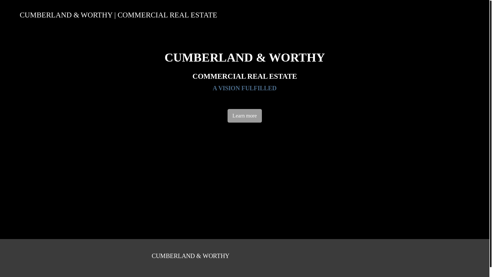 website screenshot of https://cumberlandworthy.com/