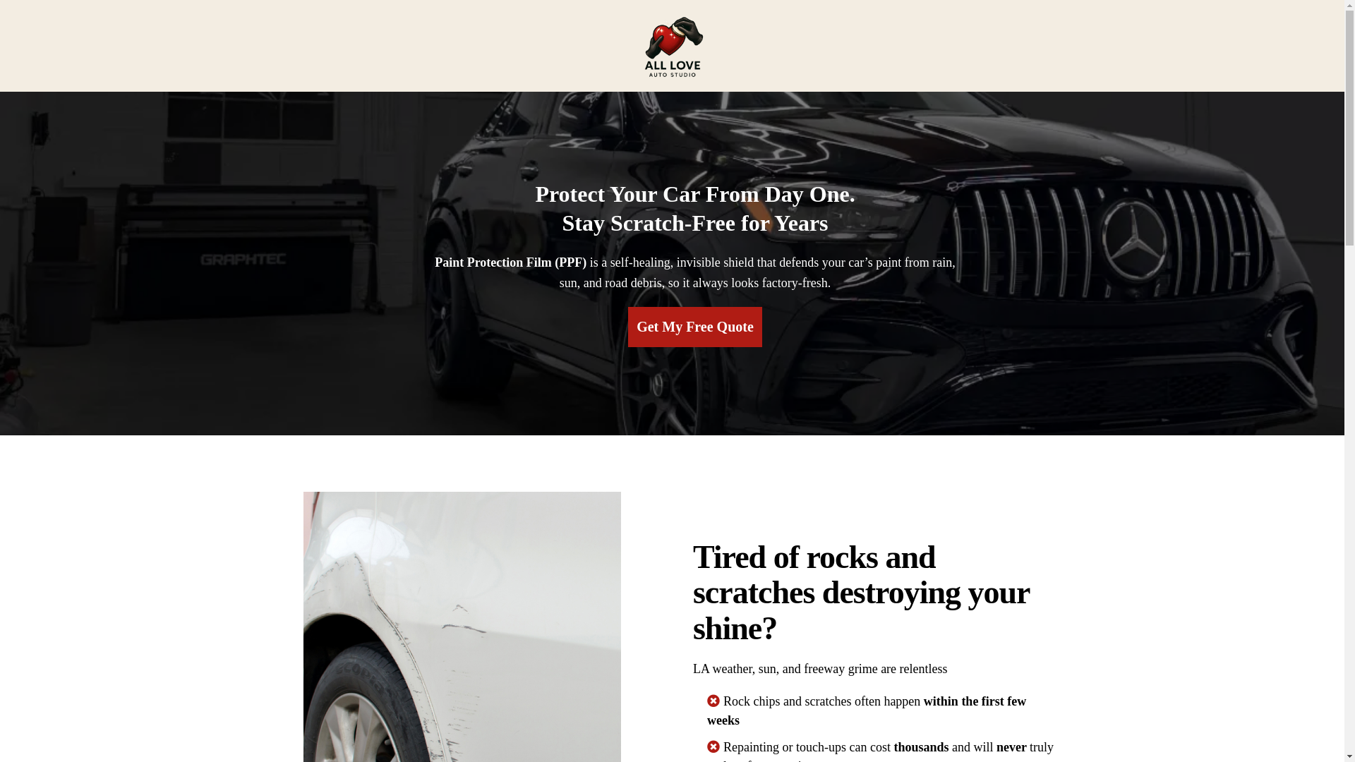 website screenshot of https://offer-all-love-auto-studio.com/