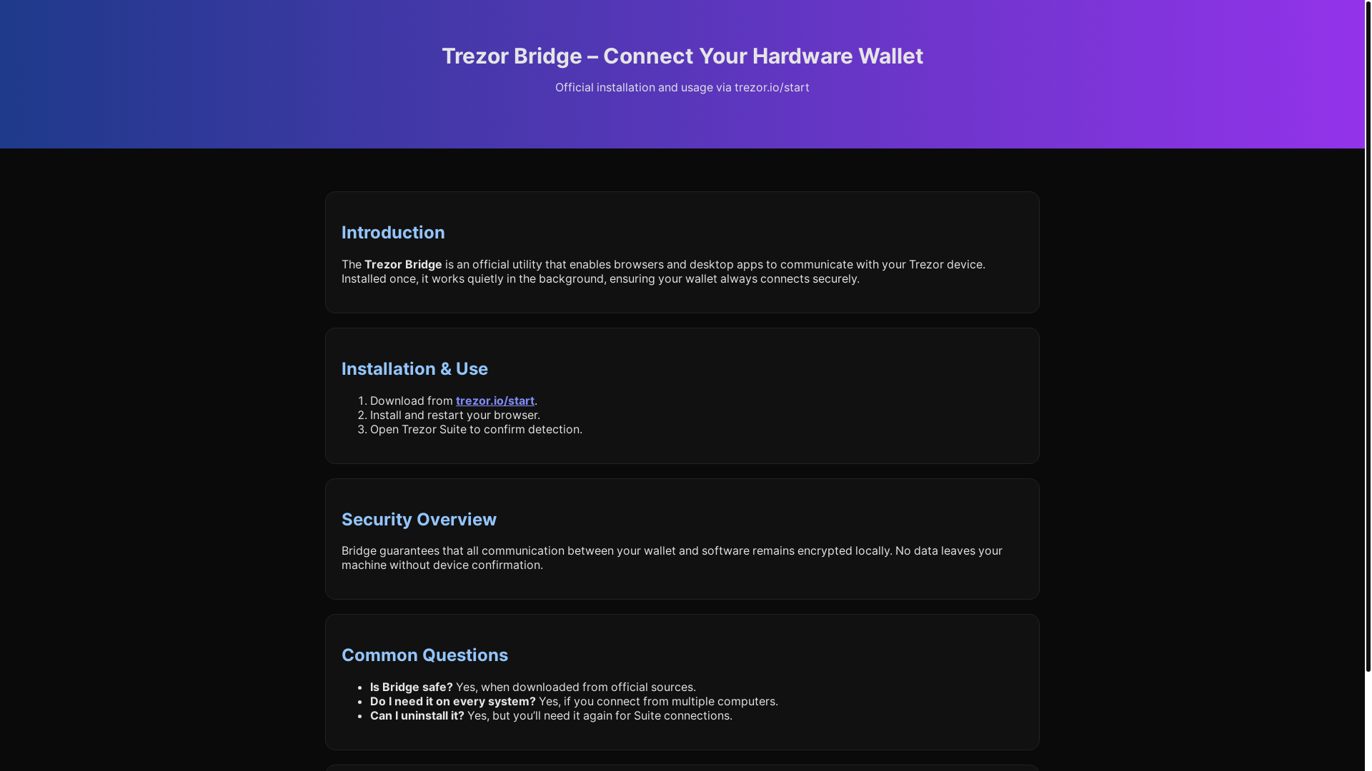website screenshot of https://bridge-trezrio-learn.pages.dev/