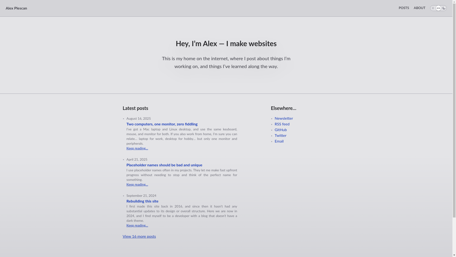 website screenshot of https://alexplescan.pages.dev/