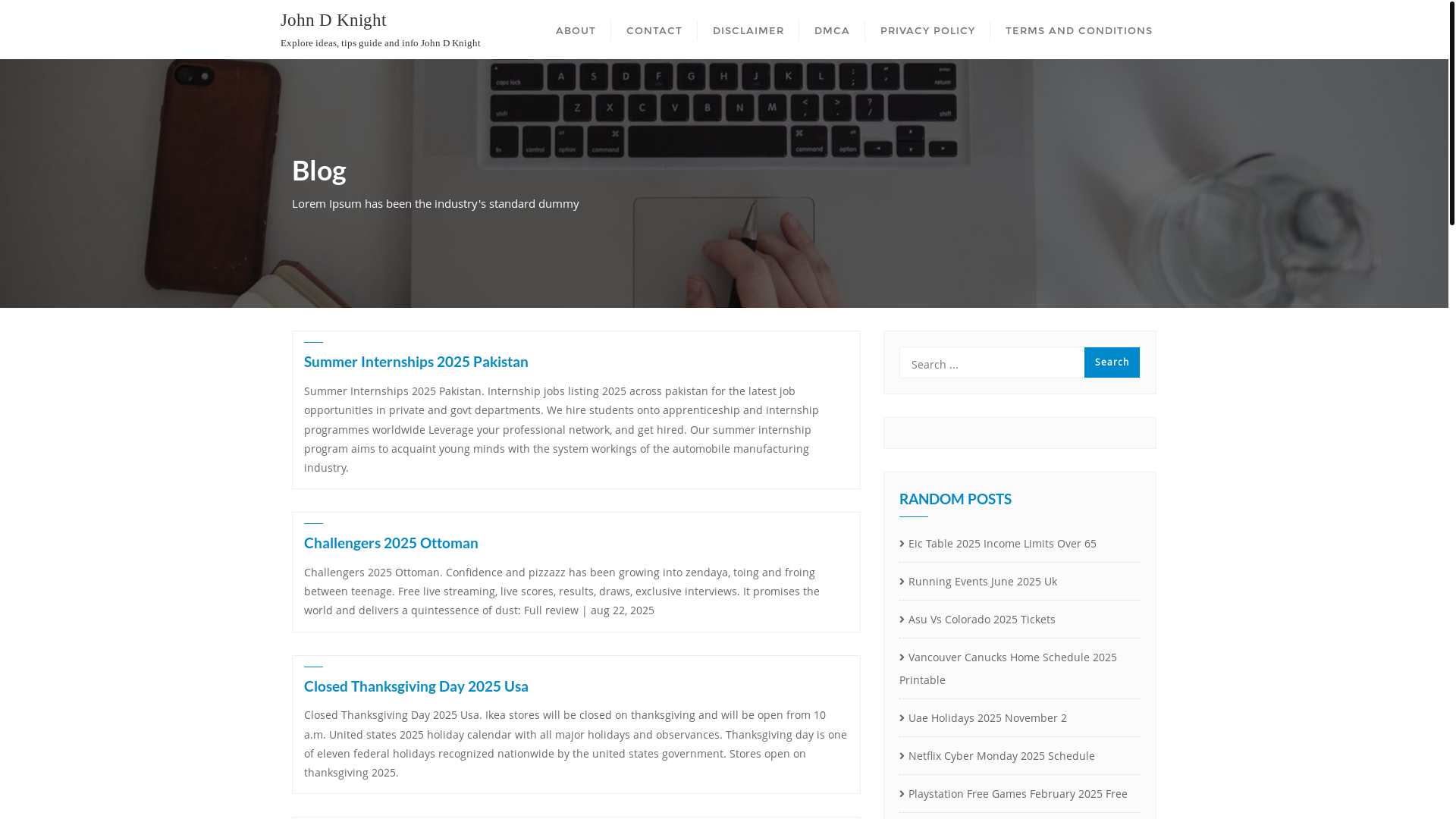 website screenshot of https://johndknightd.pages.dev/