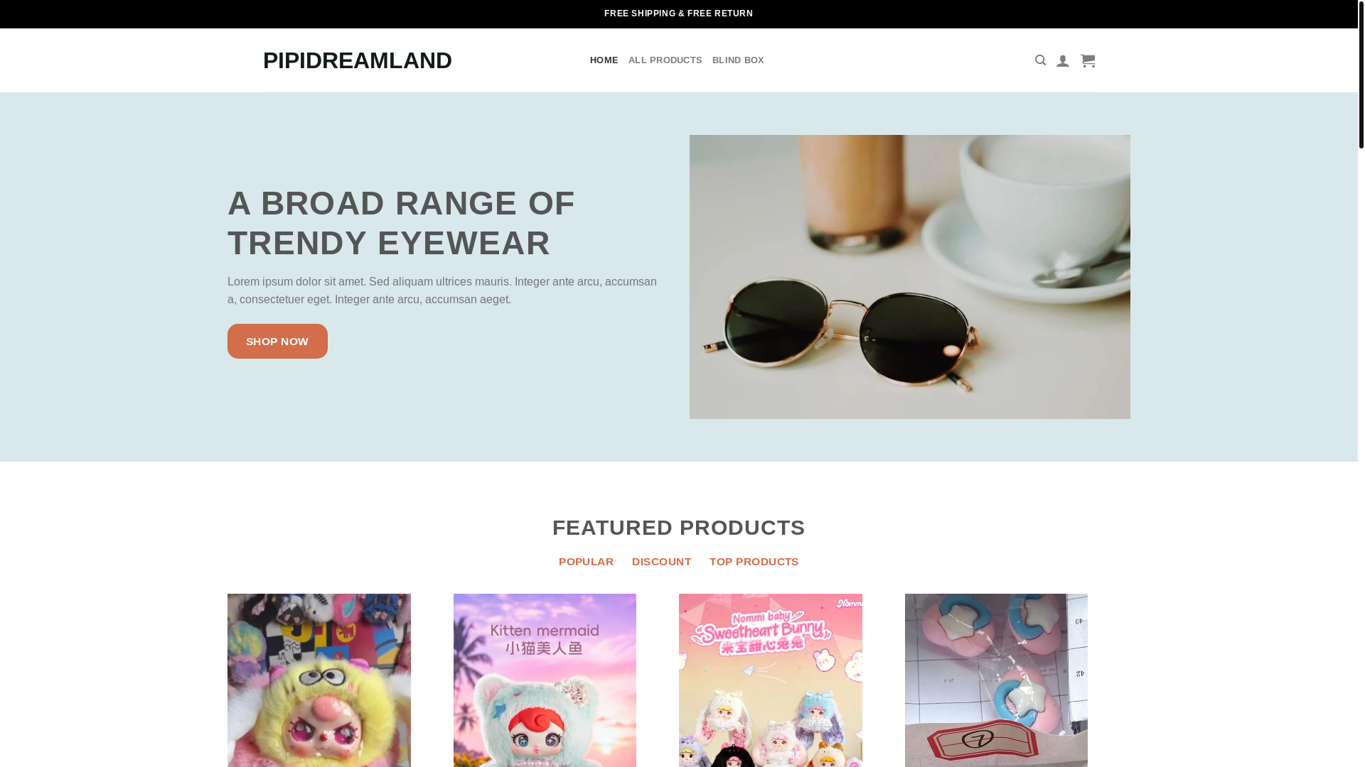 website screenshot of https://pipidreamland-2.com/