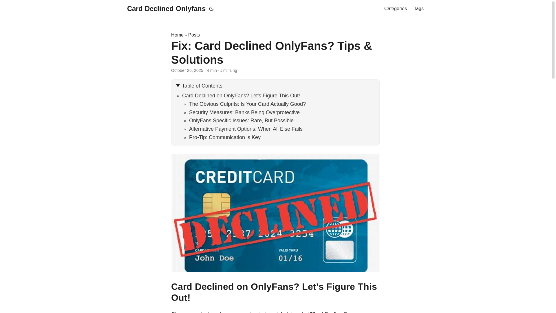 website screenshot of https://card-declined-onlyfans.pages.dev/