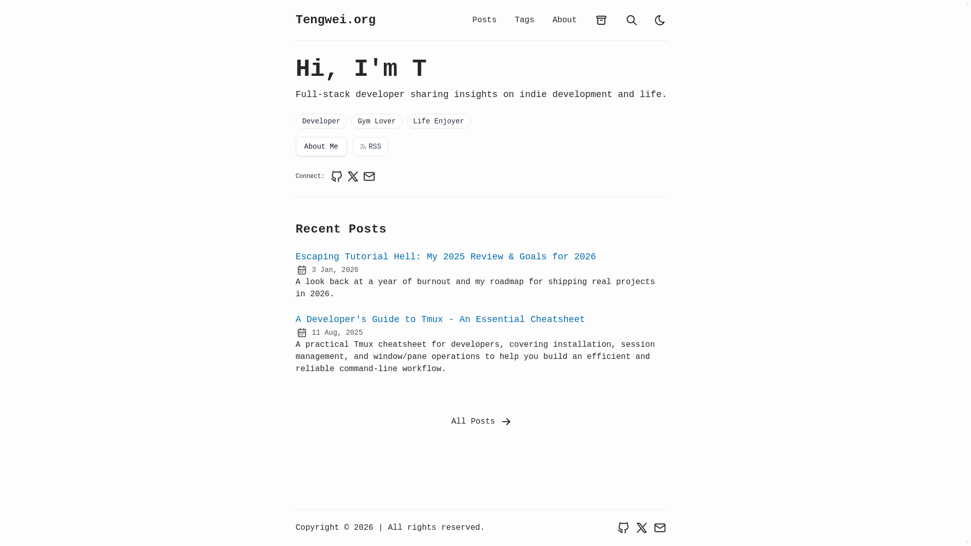 website screenshot of https://astro-paper-blog-pnpm.pages.dev/