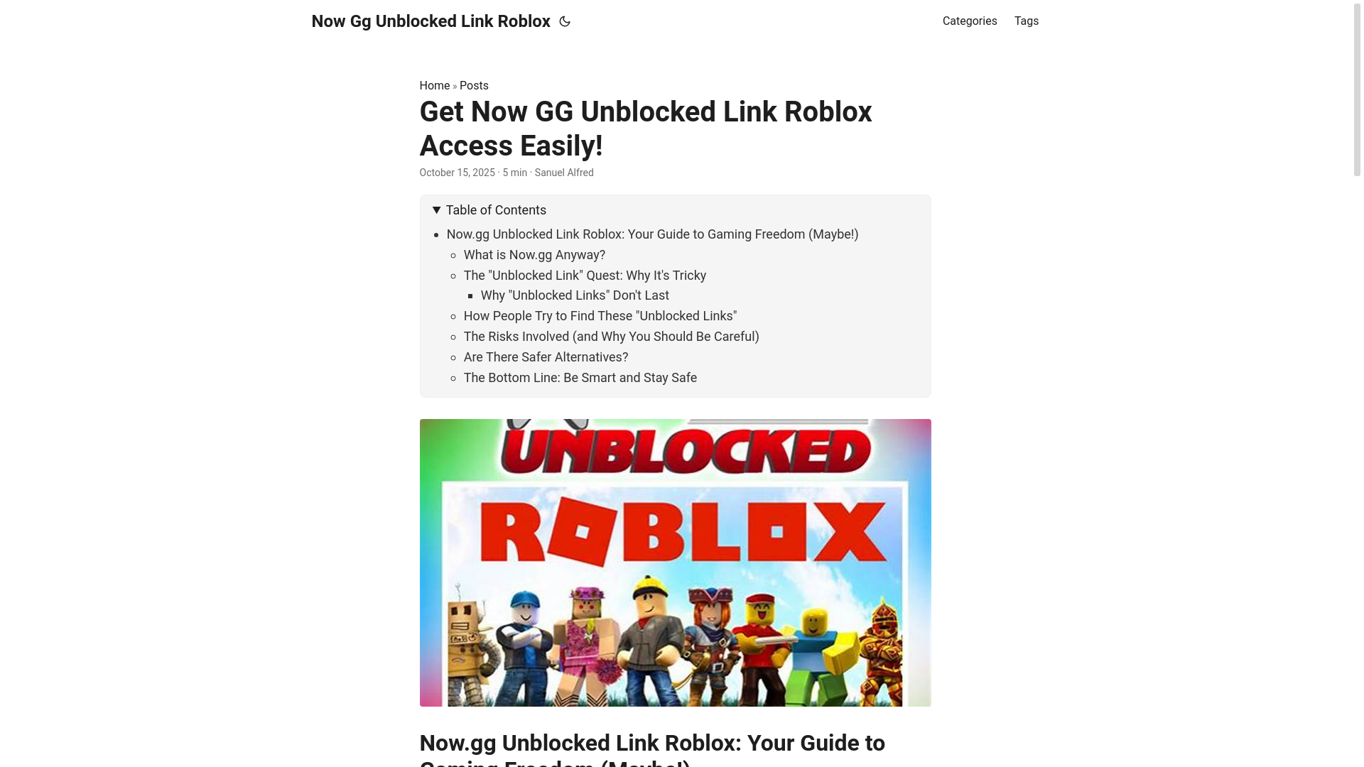 website screenshot of https://now-gg-unblocked-link-roblox.pages.dev/