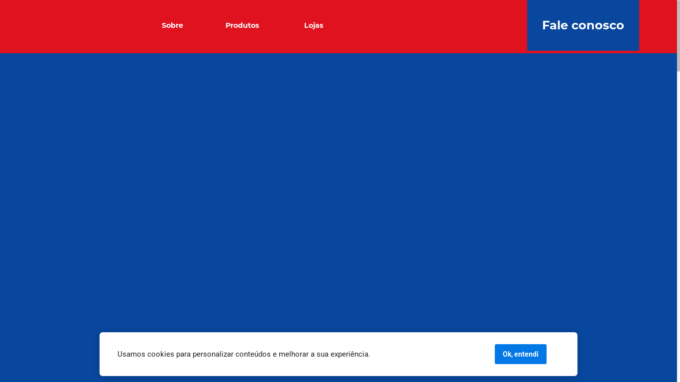 website screenshot of https://tmscasaeconstrucao.com.br/