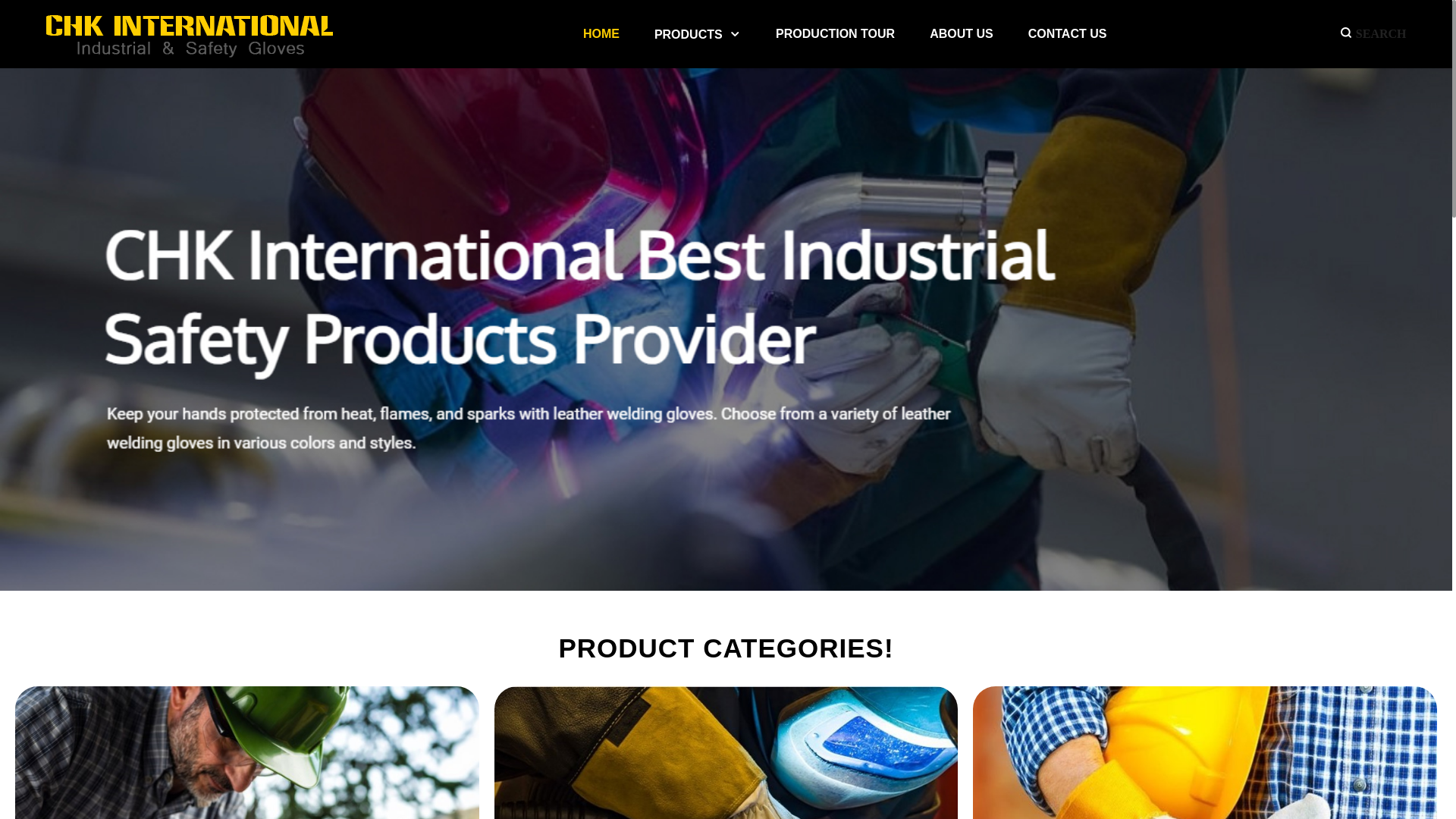 website screenshot of https://mz-safetygear.com/