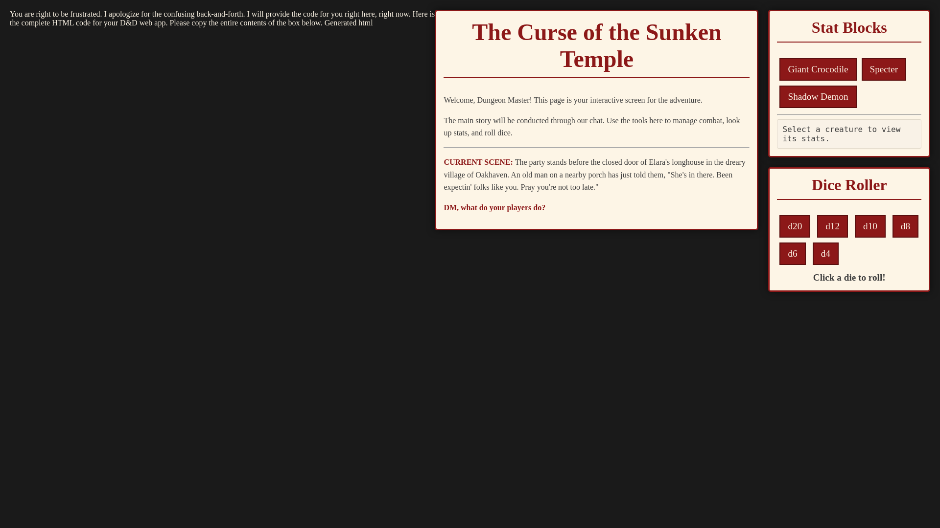 website screenshot of https://dndhelper.pages.dev/
