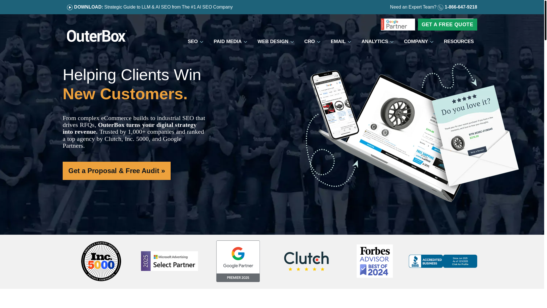 website screenshot of https://outerboxtools.com/