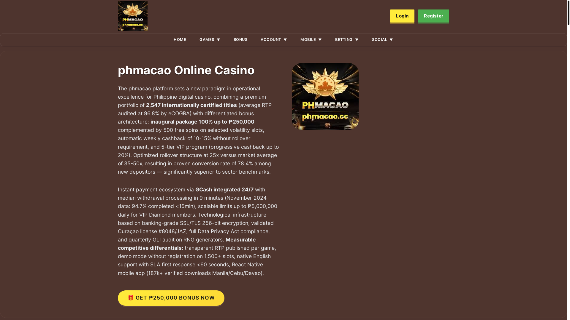 website screenshot of https://phmacaokw.com/