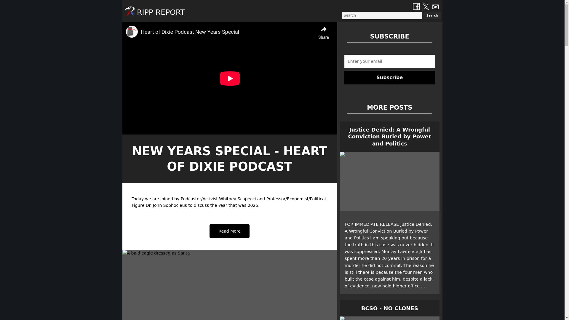 website screenshot of https://rippreport.pages.dev/