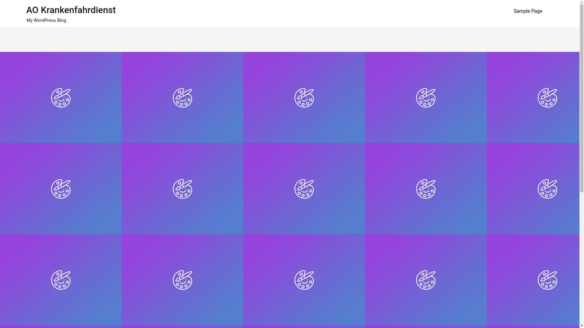 website screenshot of https://ao-krankenfahrdienst.de/