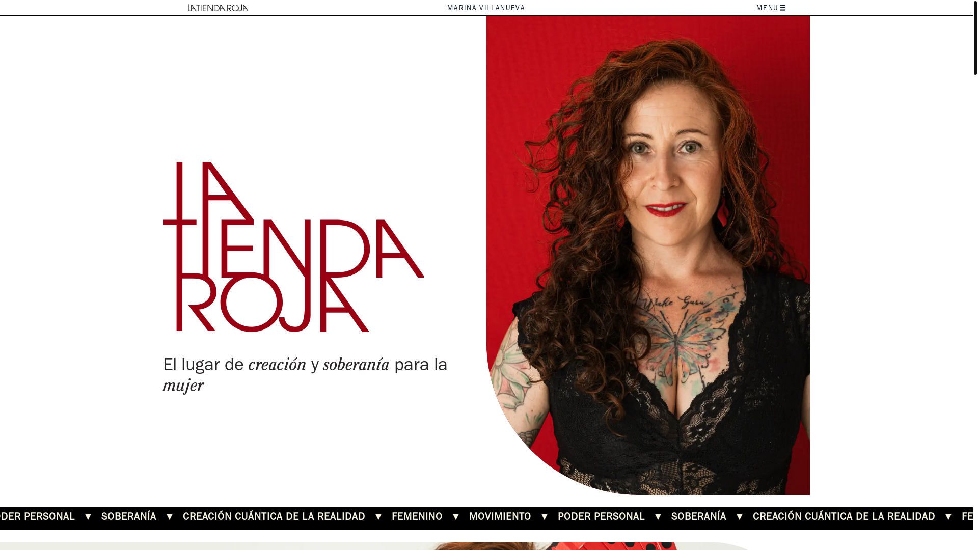 website screenshot of https://latiendaroja-624.pages.dev/