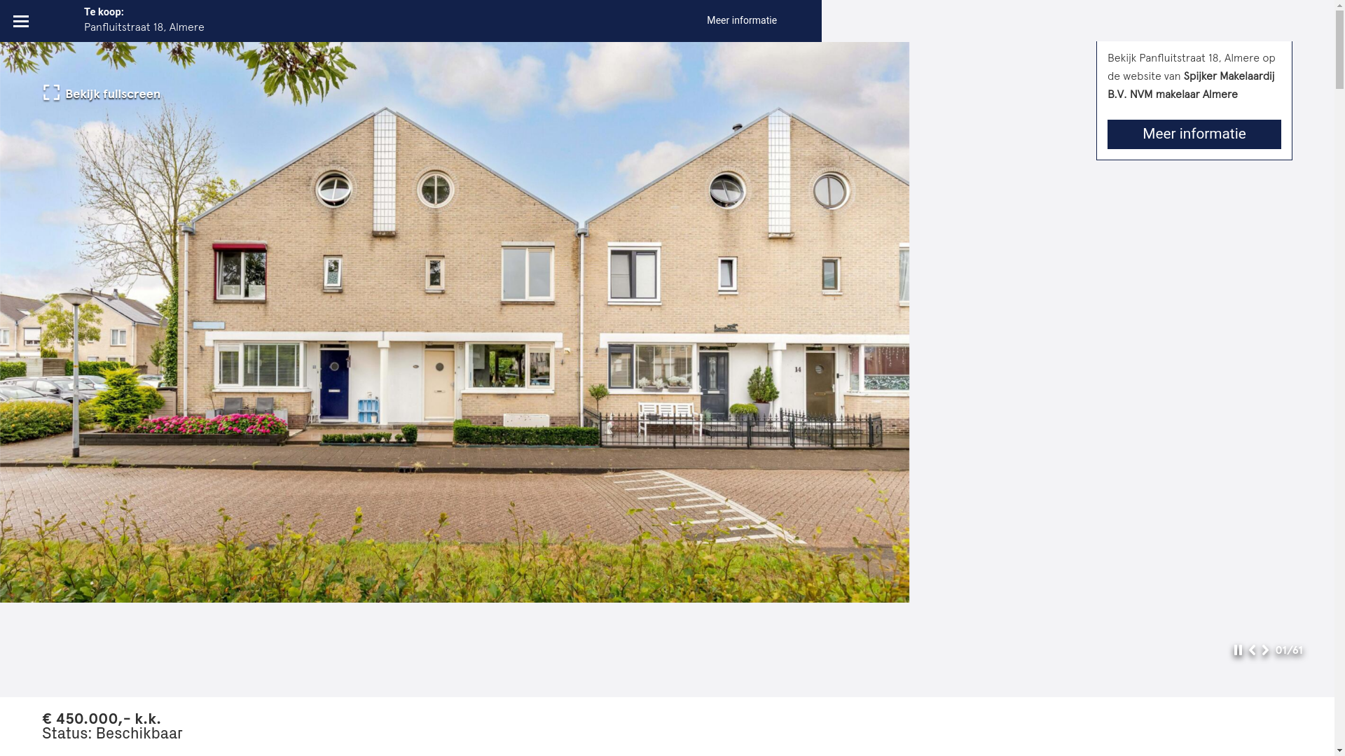 website screenshot of https://panfluitstraat18.nl/