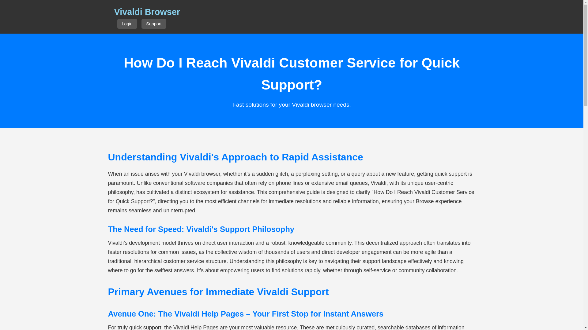 website screenshot of https://vivaldi-help.pages.dev/