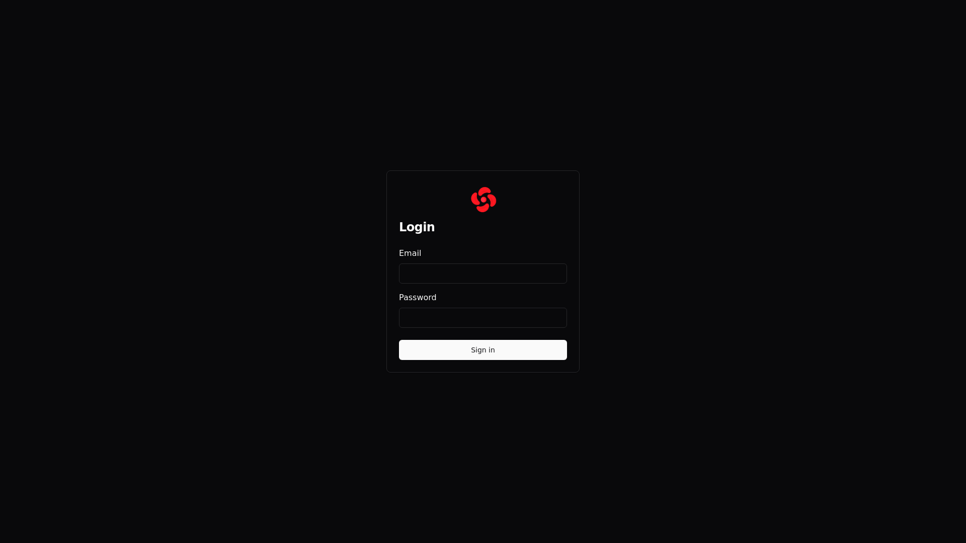 website screenshot of https://nint-admin.pages.dev/