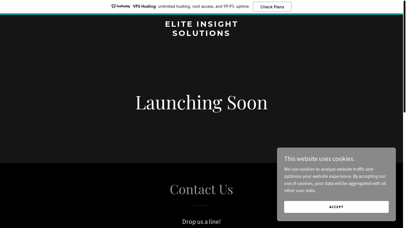 website screenshot of https://eliteinsightsolutions.com/