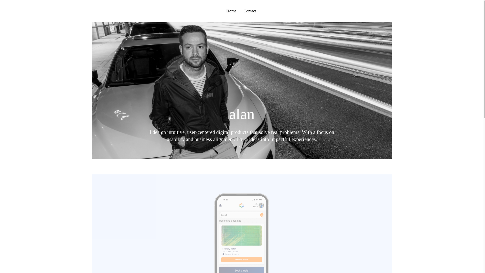 website screenshot of https://abonilladesign.com/