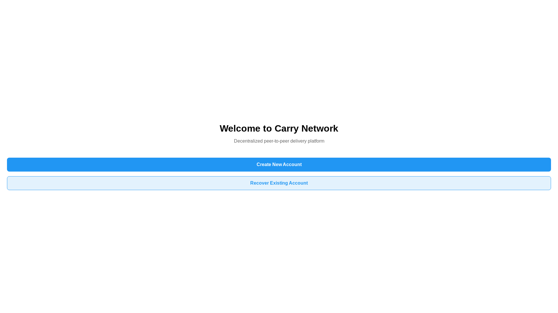 website screenshot of https://carry-network-mobile.pages.dev/