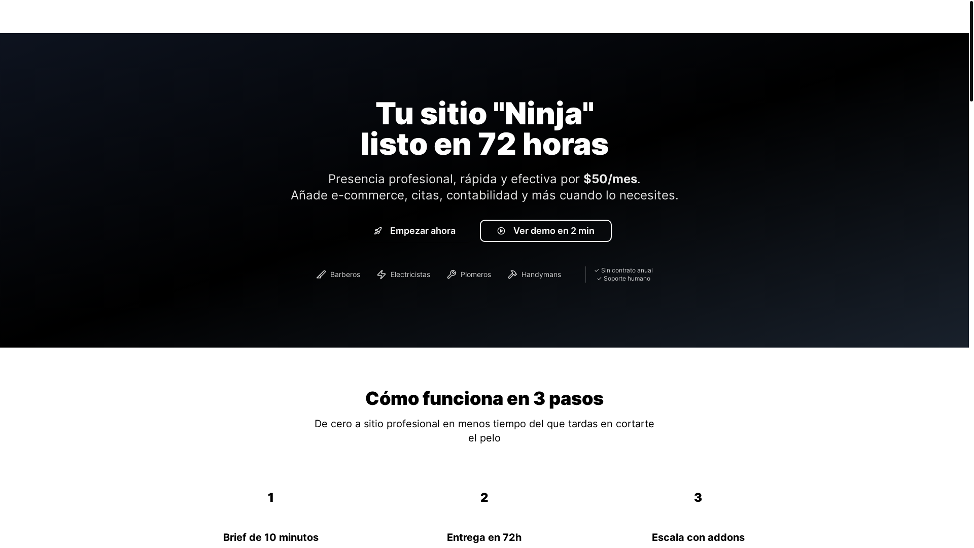 website screenshot of https://instacorpai.com/