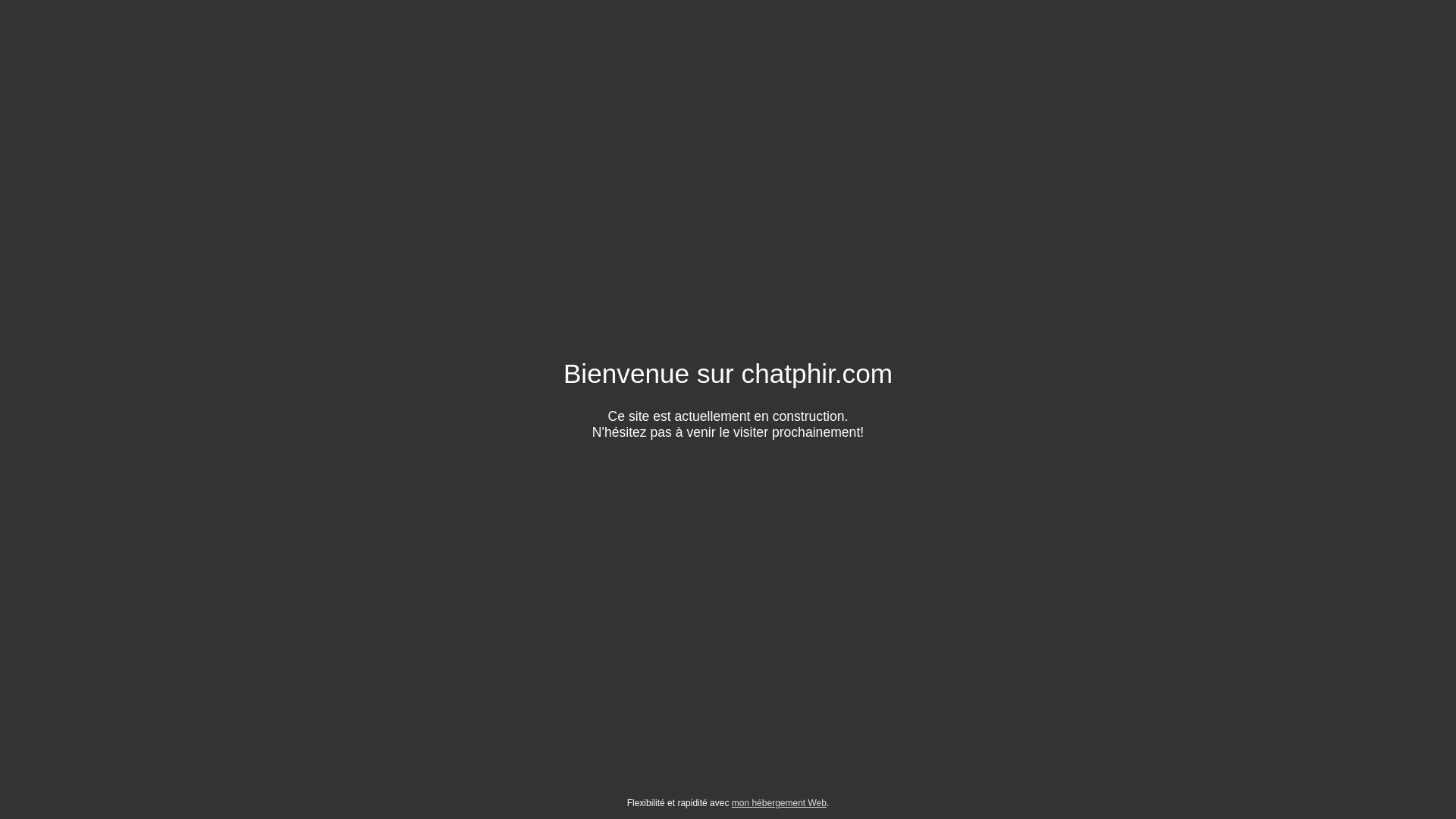website screenshot of https://chatphir.com/