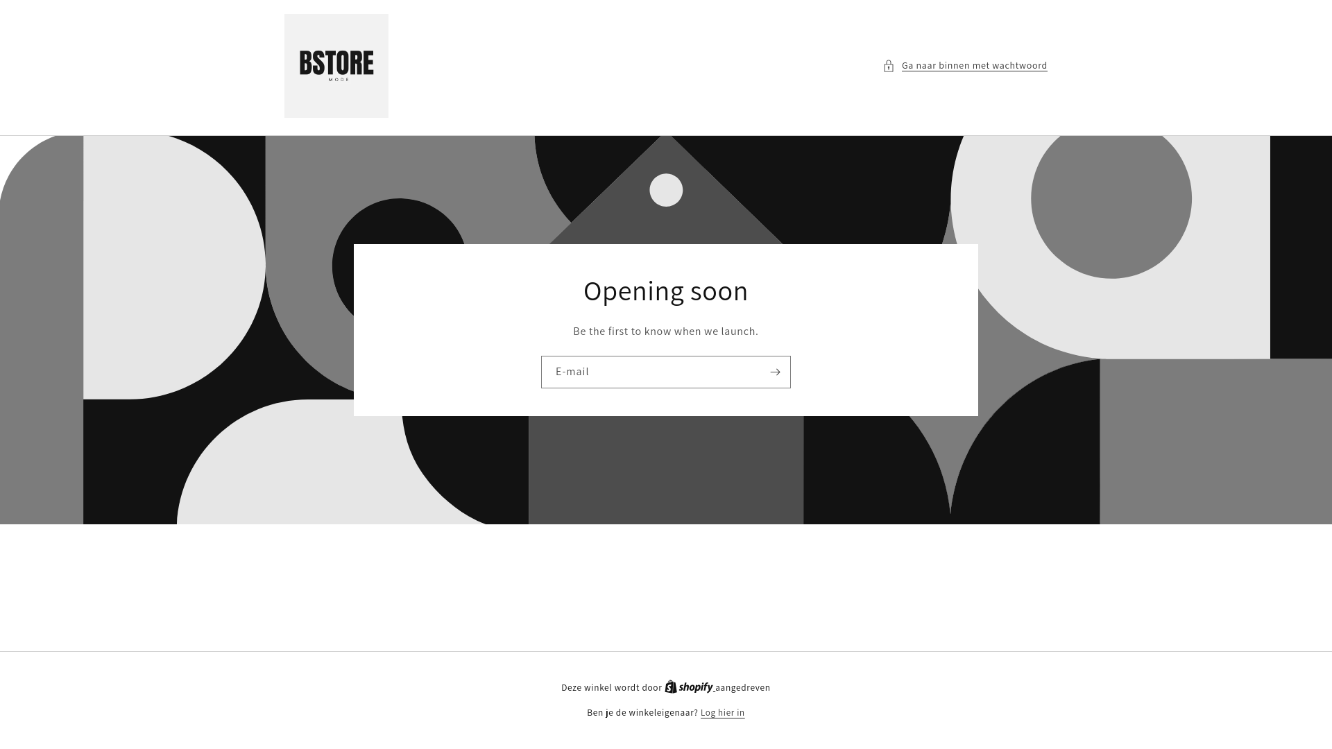 website screenshot of https://bstoremode.com/