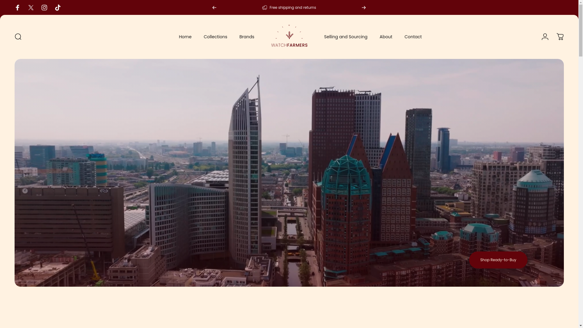 website screenshot of https://watchfarmers.nl/