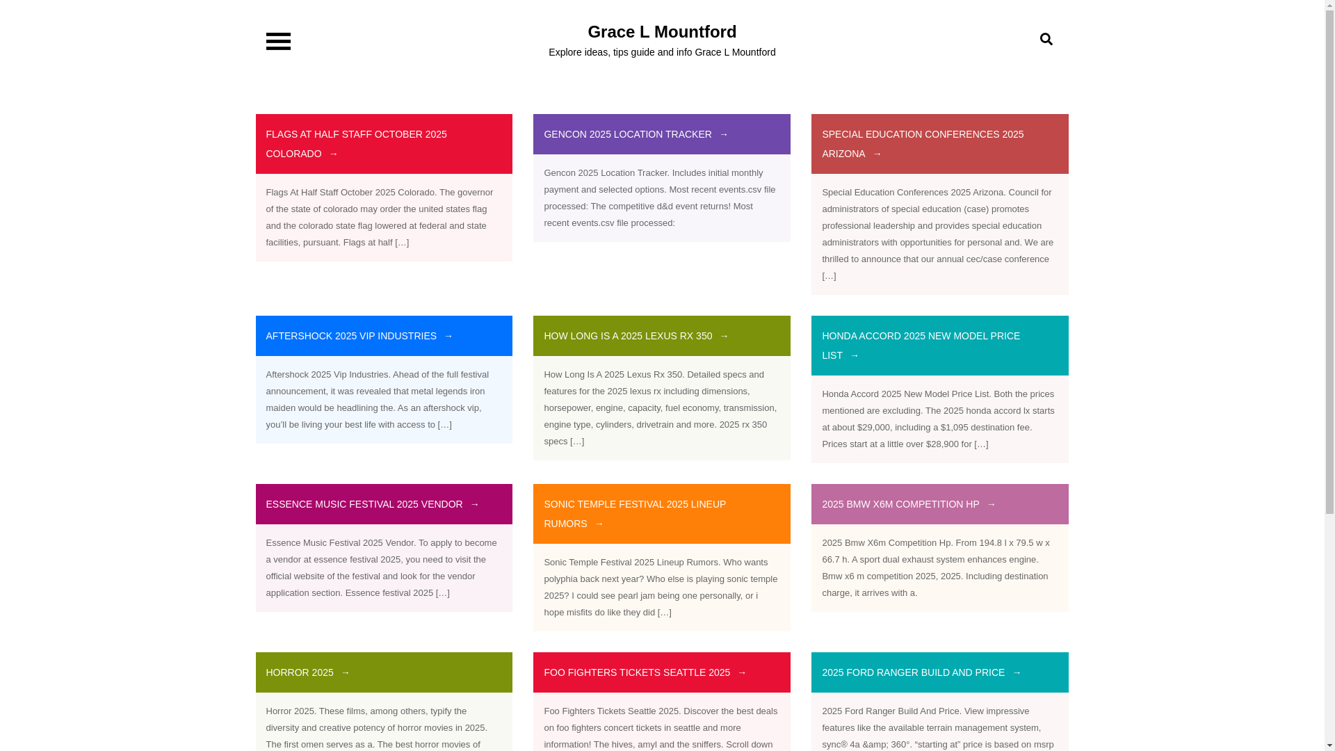website screenshot of https://gracelmountford.pages.dev/