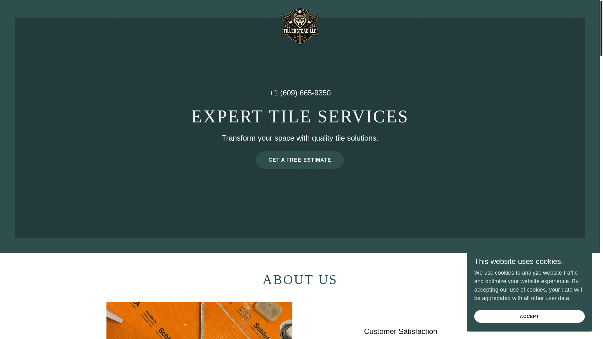 website screenshot of https://tillerstead.com/