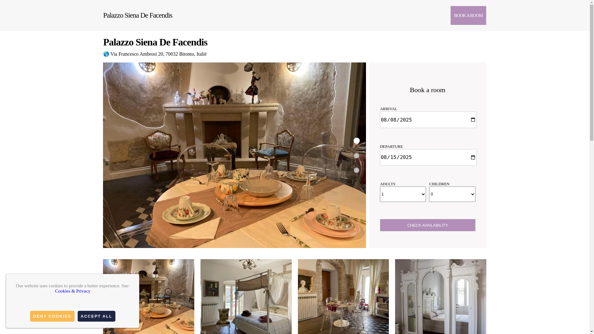 website screenshot of https://palazzo-siena-de-facendis.com.es/