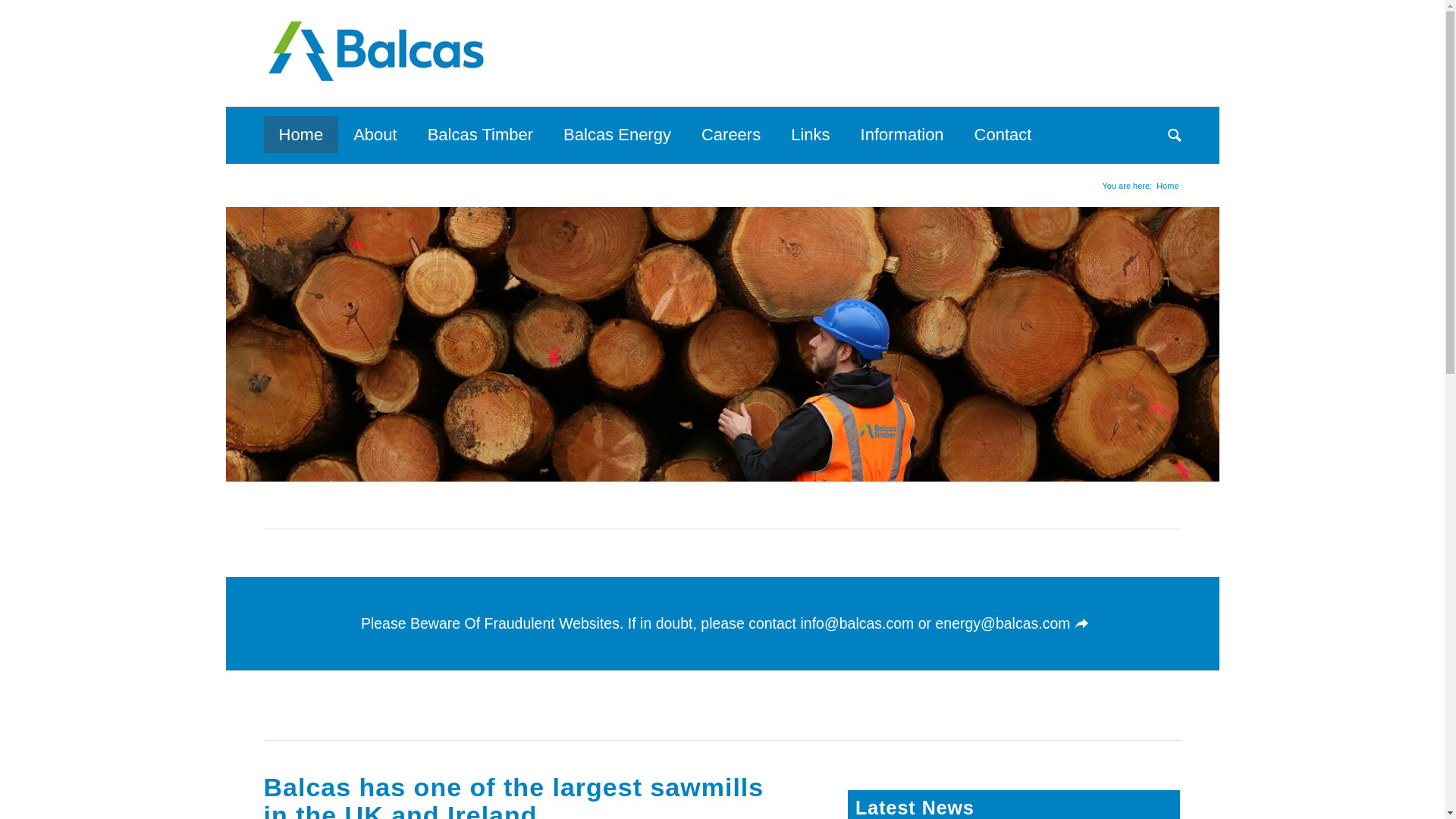 website screenshot of https://balcas.com/