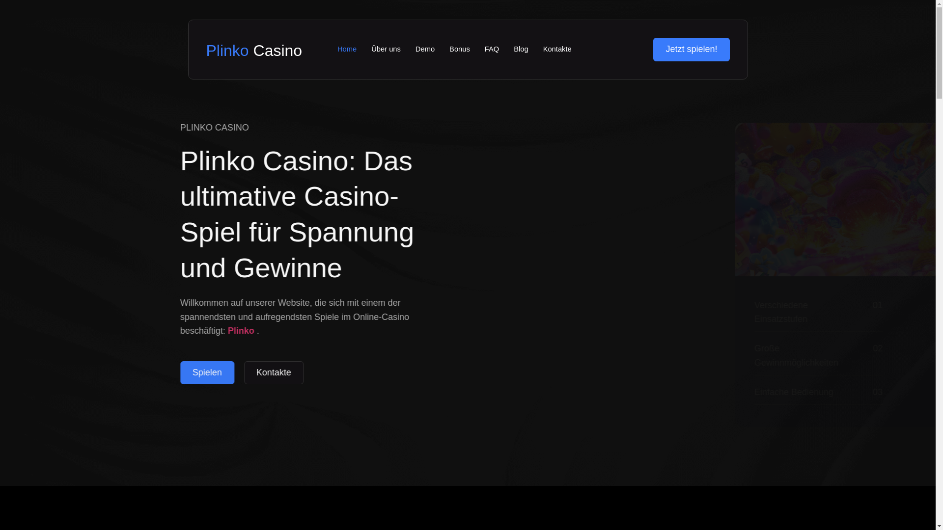 website screenshot of https://plinkocasino-de.pages.dev/