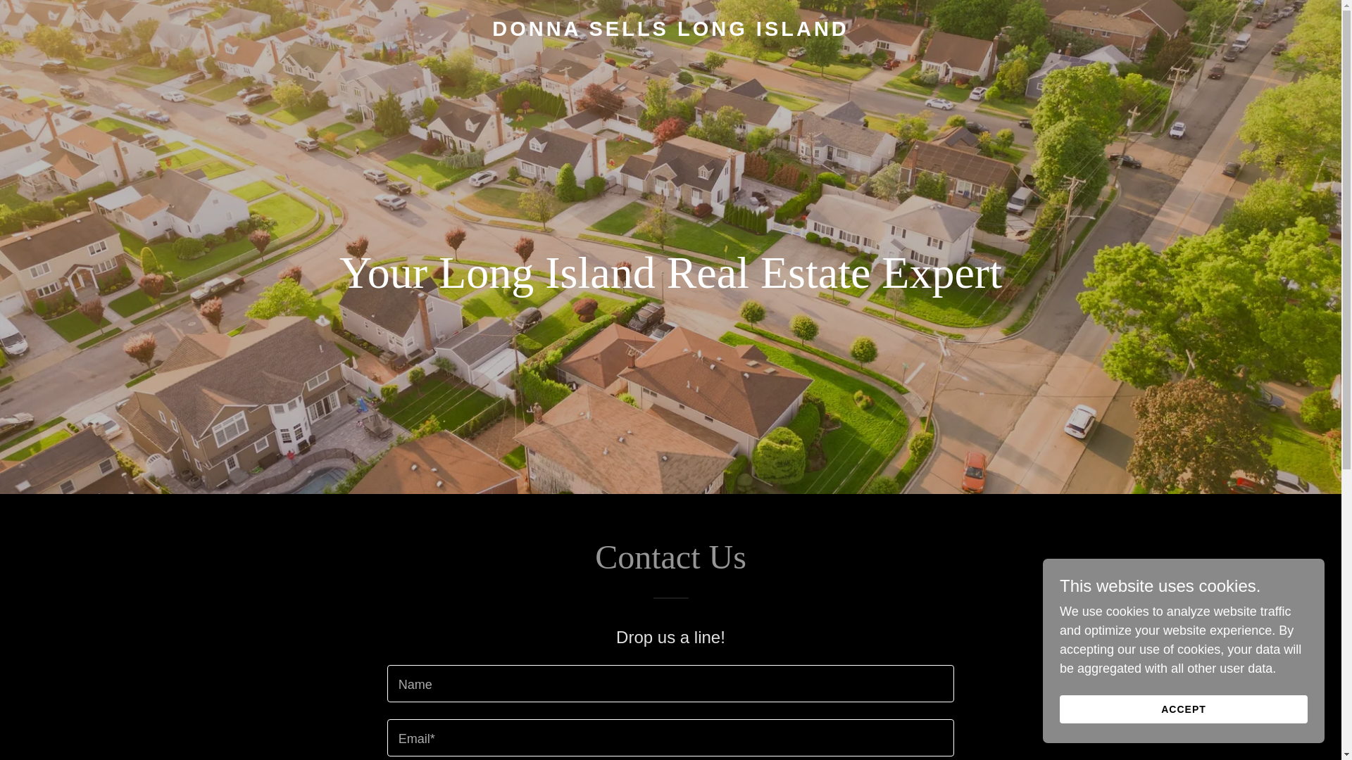 website screenshot of https://donnasellslongisland.com/