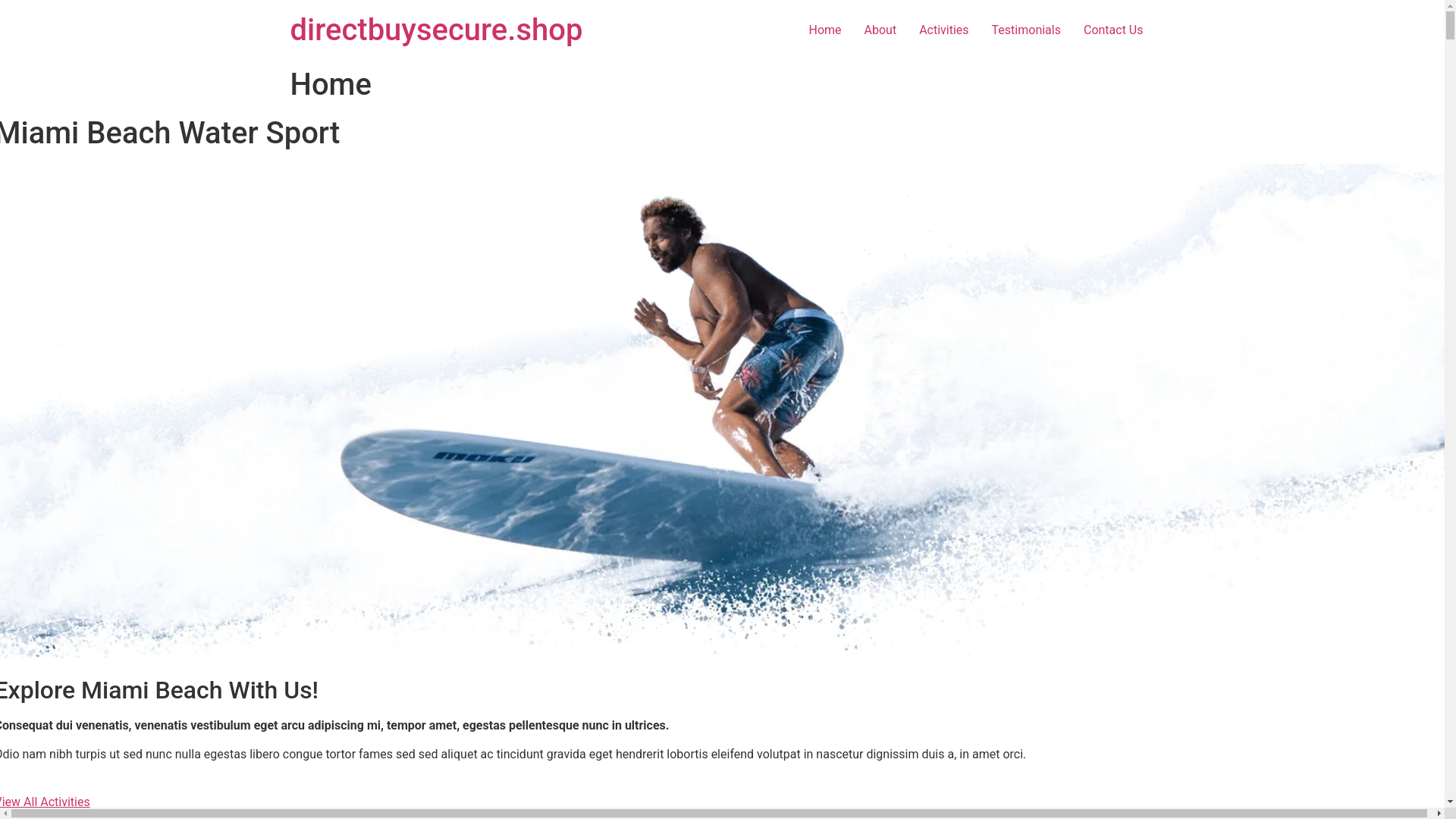 website screenshot of https://directbuysecure.shop/