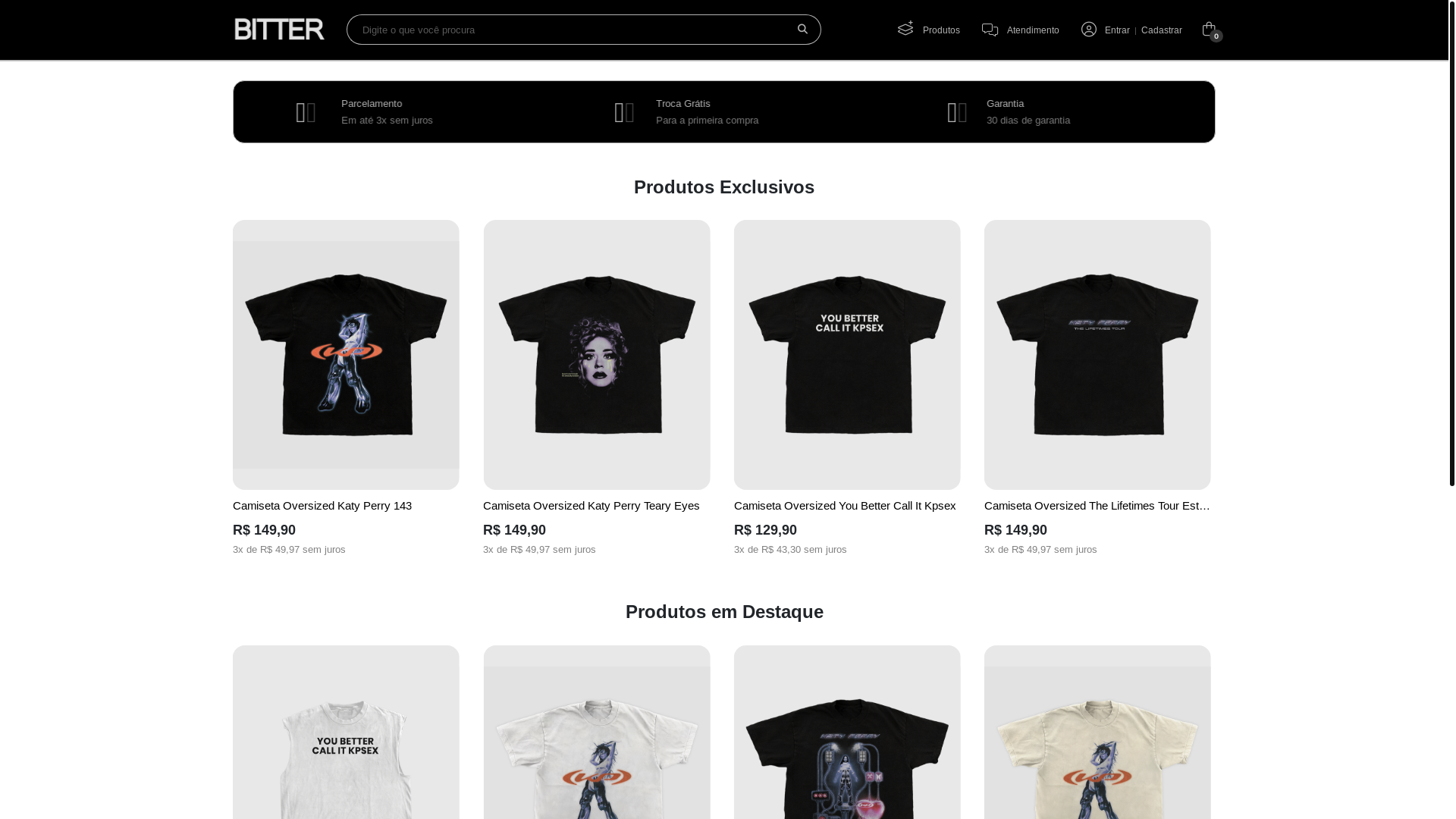 website screenshot of https://bitterconcept.com.br/